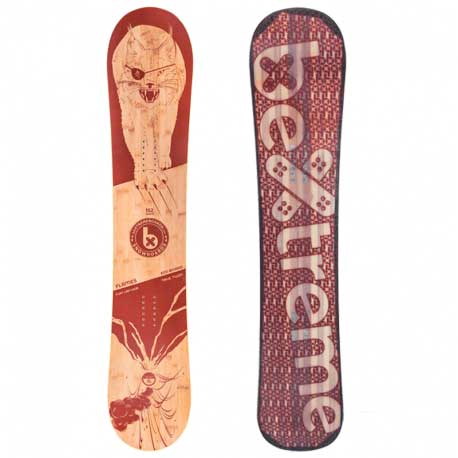 Snowboard Flames 2020 BeXtreme 