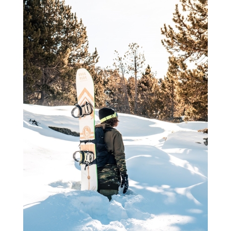 OMZSXK Stomp Pad Snowboard – Adhésif Transparent En Forme De Flocon, Antidérapant