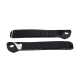 Ajustador de dientes strap punta fijaciones snowboard (pareja)