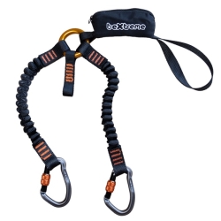 BeXtreme Klettersteig-Set mit Bandfalldämpfer