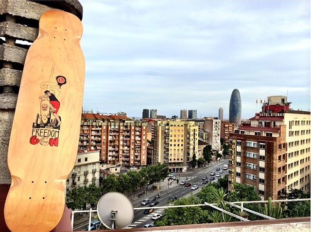 Longboard Freedom Barcelona