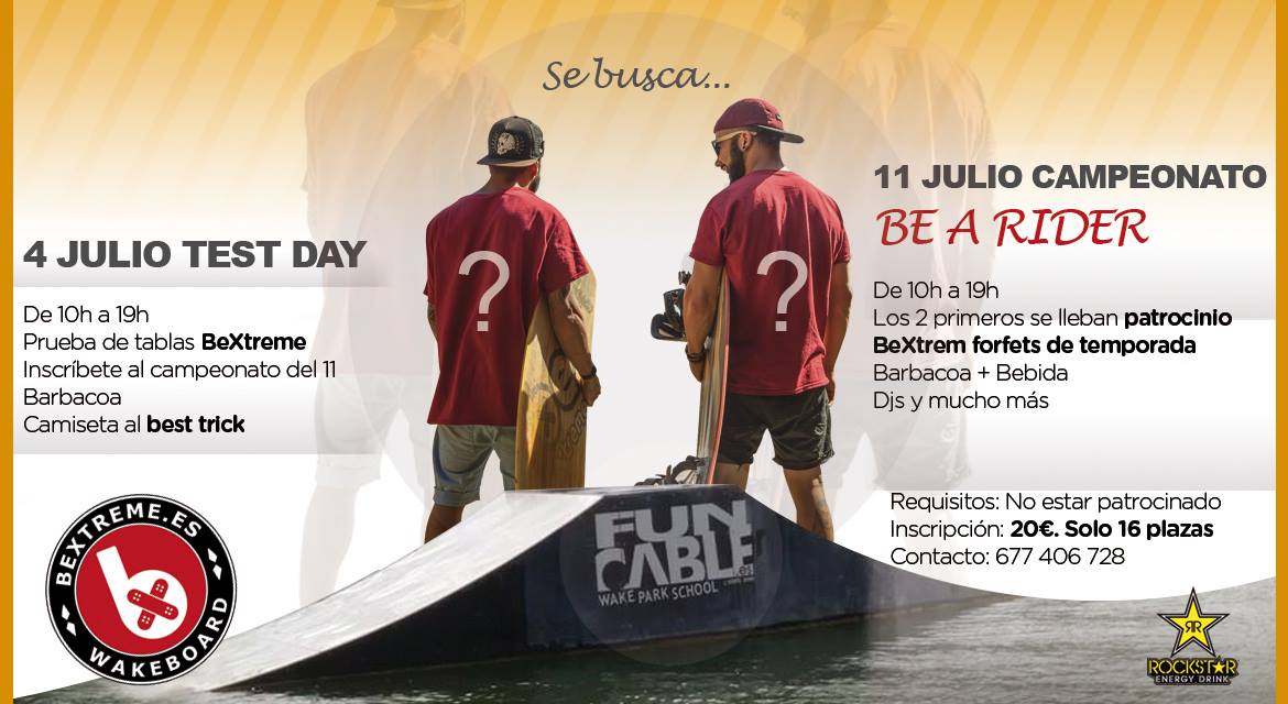 Campeonato Wakeboard BeXtreme BE A RIDER