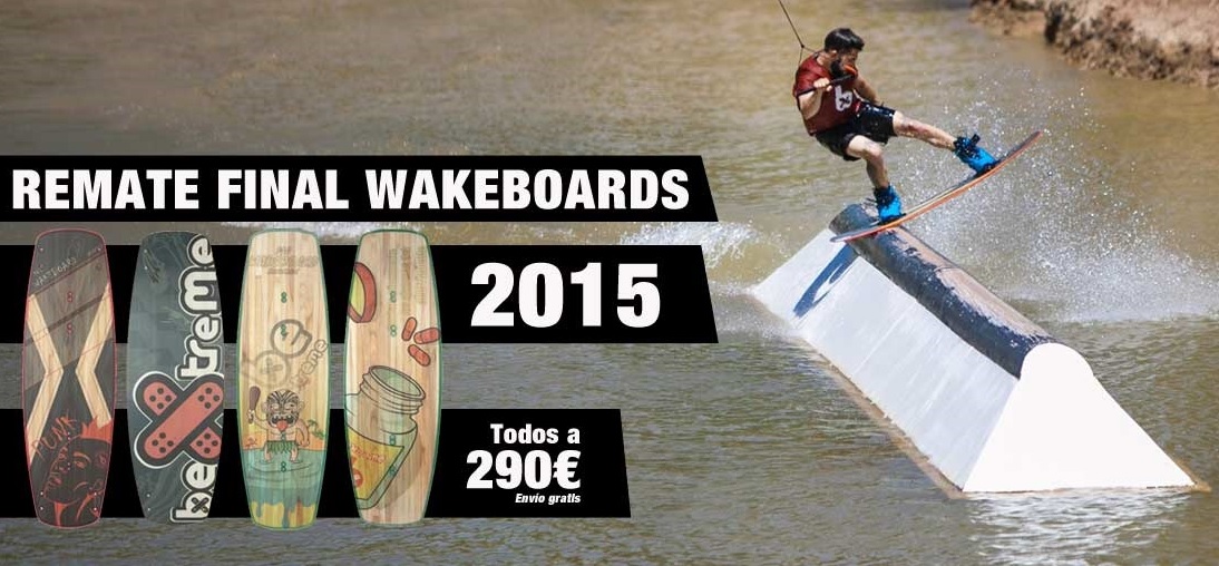 Liquidación Final Wakeboards BeXtreme 2015