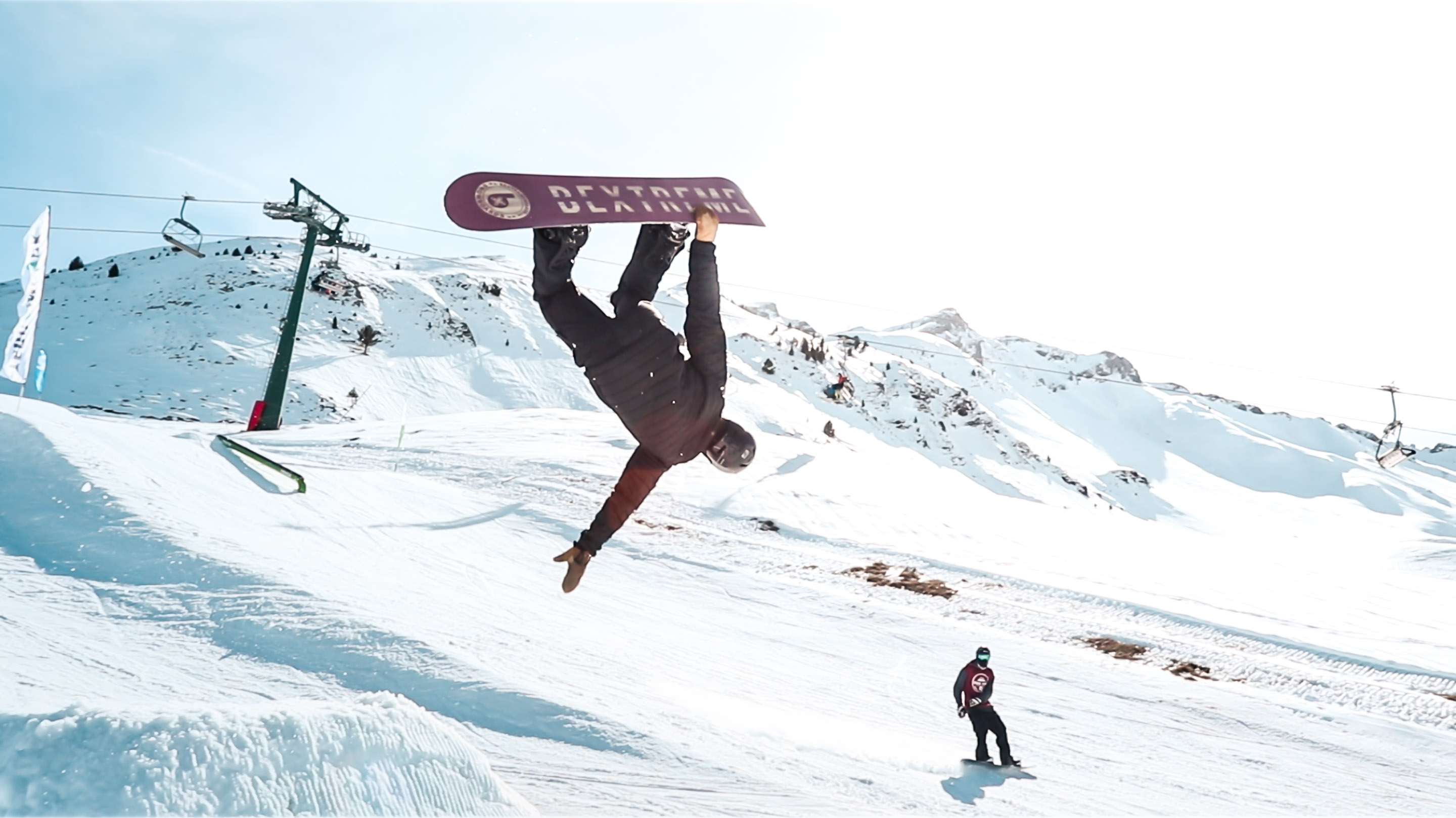 ECO Snowboard BeXtreme Flames 2020
