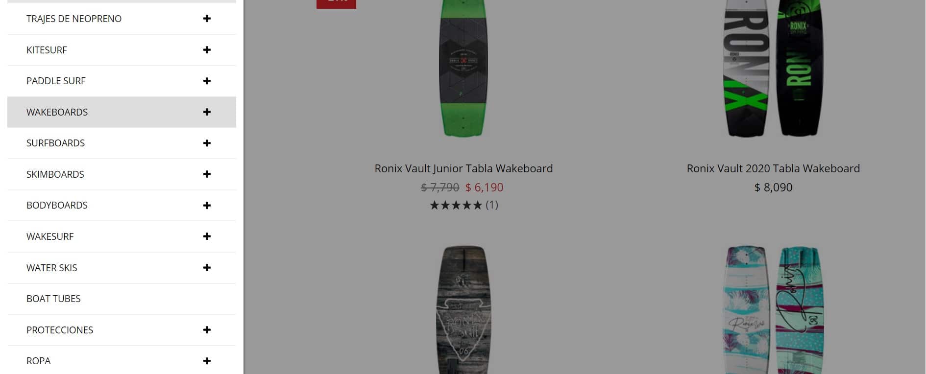 tienda wakeboard skatepro