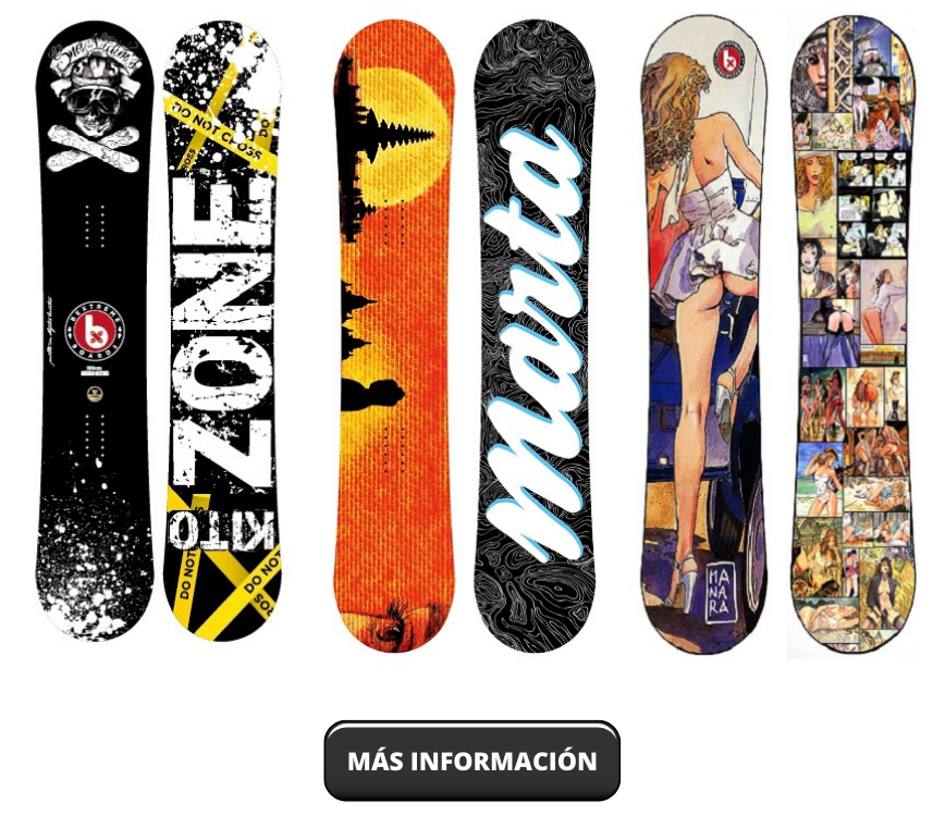 Tablas de snowboard, skate y longboard personalizadas: ¿cómo se hacen?
