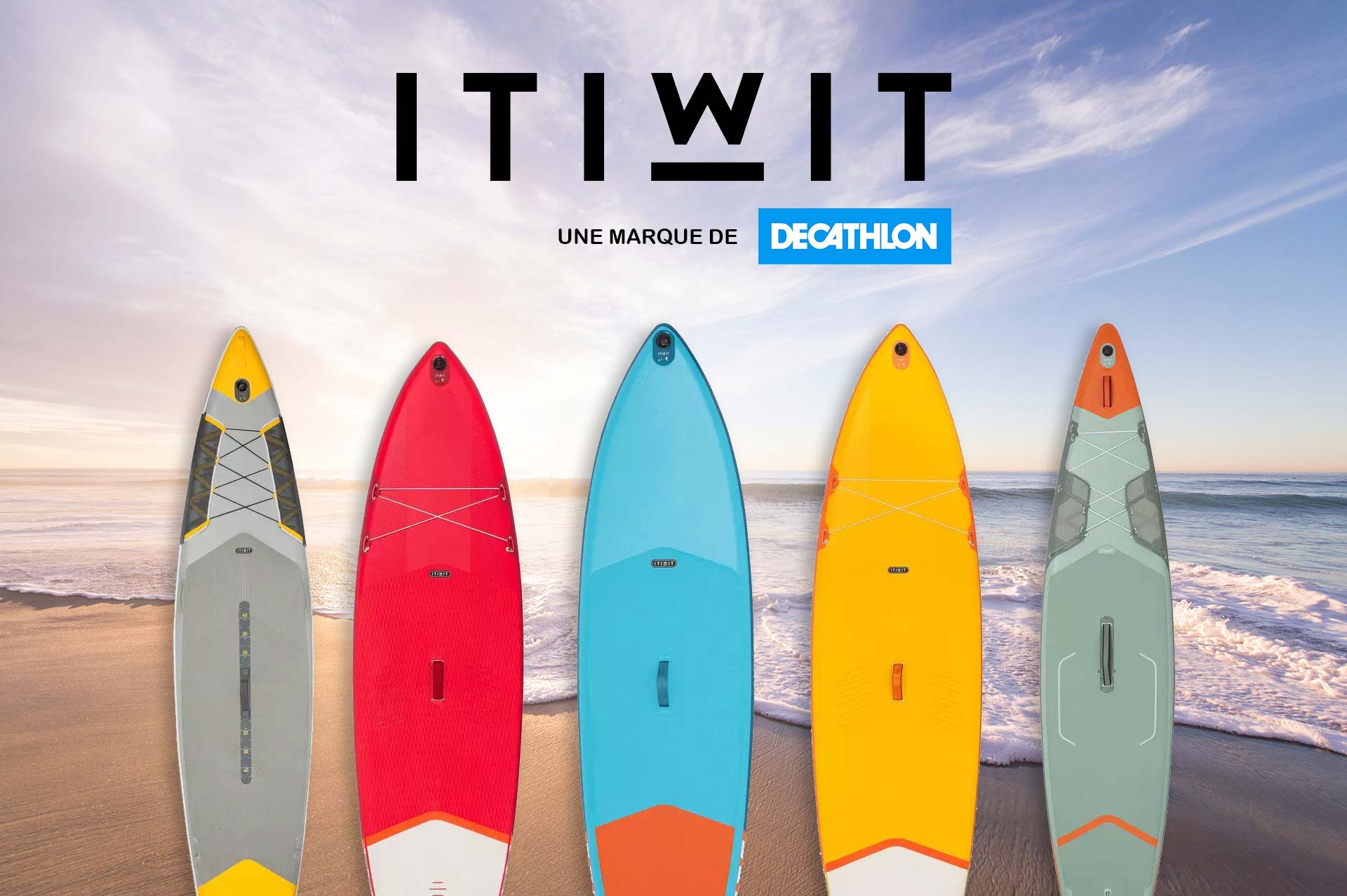 El Paddle surf Decathlon (Itiwit)