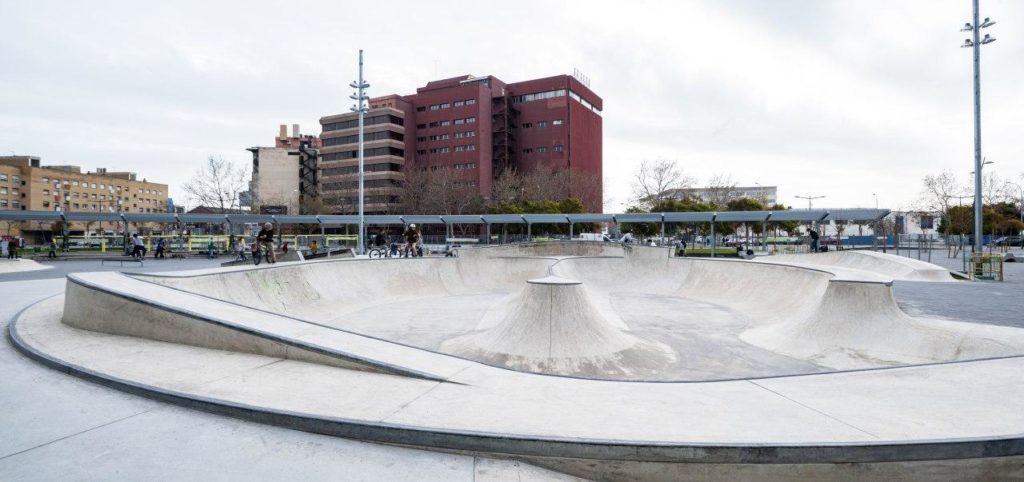 Skatepark barcelona Zona Franca
