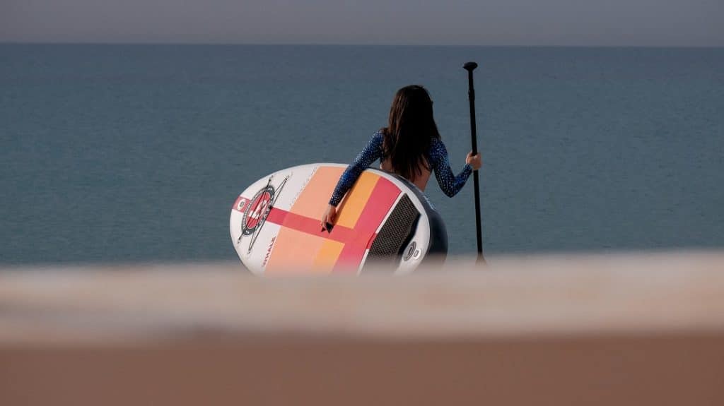 tabla paddle surf en badalona