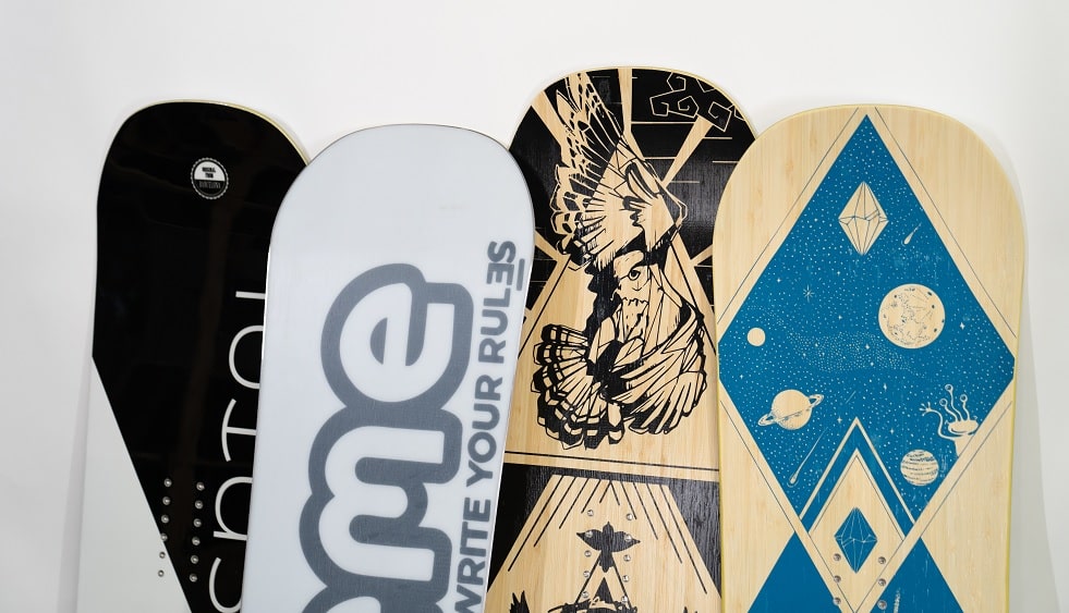 tablas de snowboard nuevas