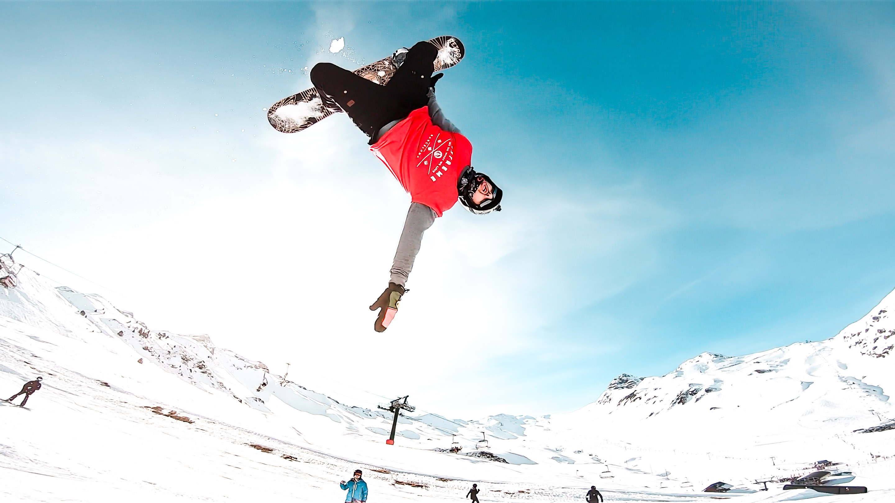 snowboard backflip