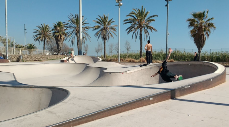Skatepark Mar Bella Barcelona Skatepark Mar Bella Barcelona