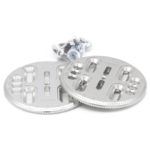Discos fijaciones snowboard aluminio