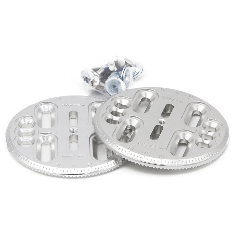Discos fijaciones snowboard aluminio