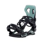 Fijaciones Snowboard SP Core Multientry verde y negras