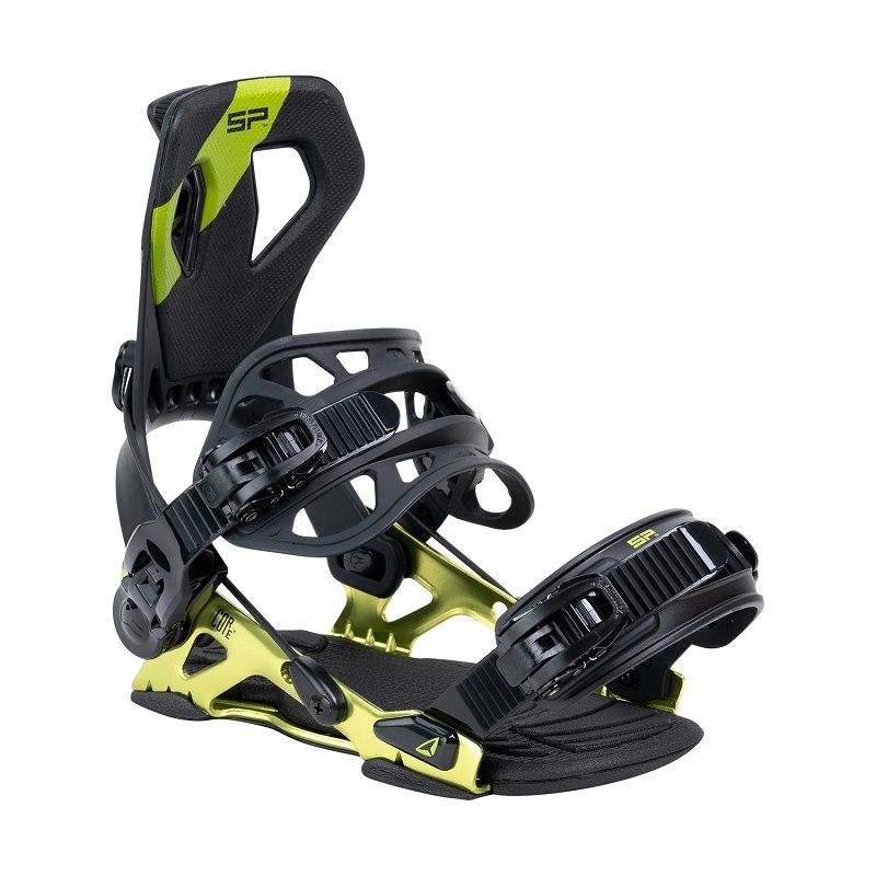 Fijaciones Snowboard SP Core Multientry Lime