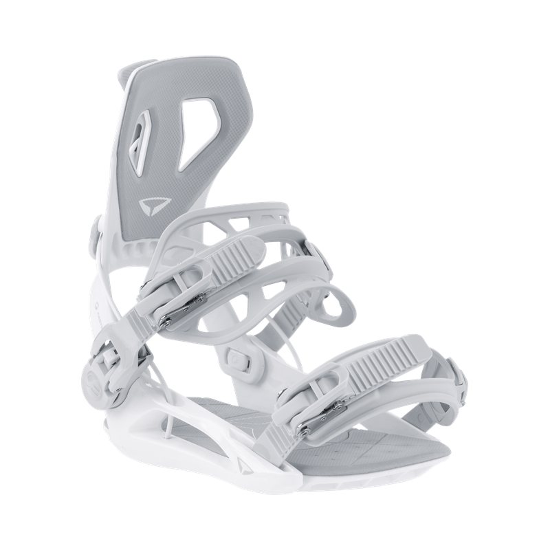 Fixations snowboard automatiques SP Base+ White blanches